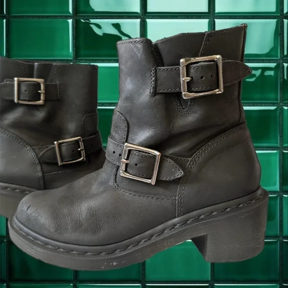 Dr Martens Diza Woman Ankle Boots -Black - Picture 2 of 5